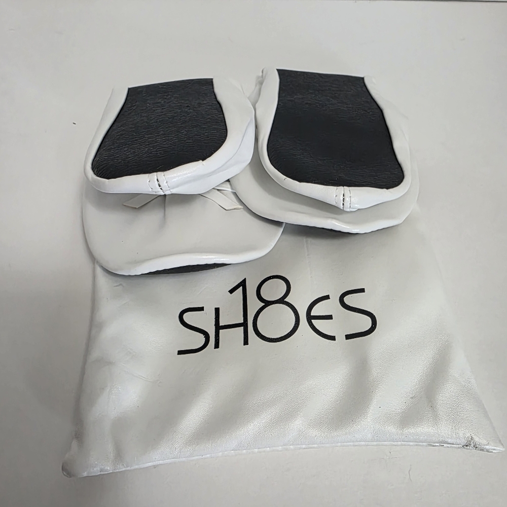 SHOES 18 Foldable With Pouch Perfect For Wedding Receptions - Picture 2 of 4